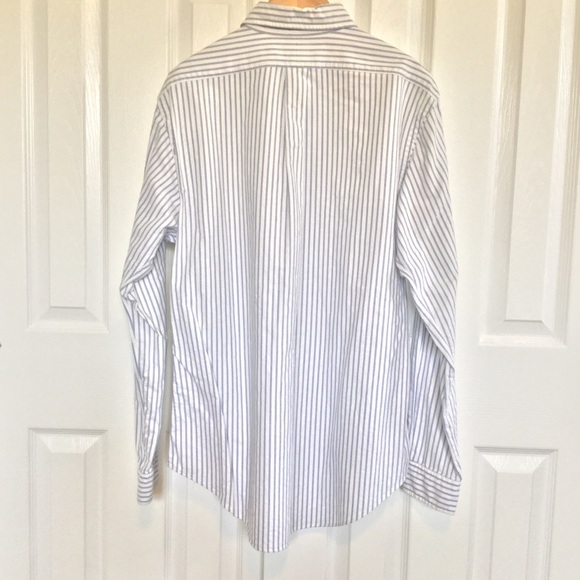 Ralph Lauren Striped Button Down sz Large - Picture 2 of 3